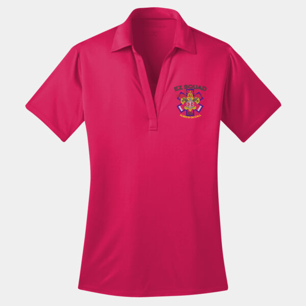 BSA EZ SQUAD CANCER AWARENESS - Ladies Silk Touch Performance Polo Thumbnail